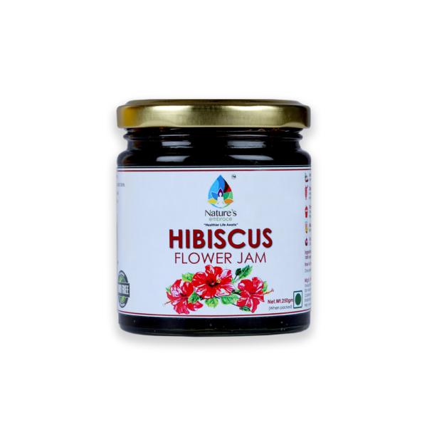 Hibiscus flower jam